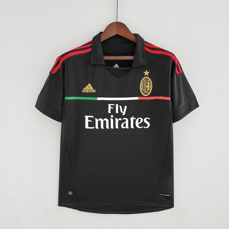 Camisa AC Milan Retrô III III 2011/12 - Preto