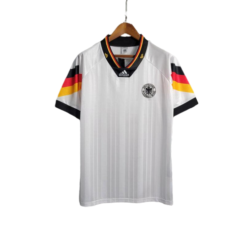 Camisa Alemanha II Adidas 1992/93 Retrô- Branco