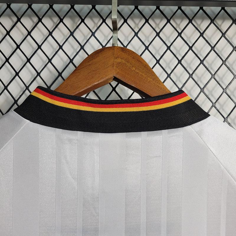 Camisa Alemanha II Adidas 1992/93 Retrô- Branco