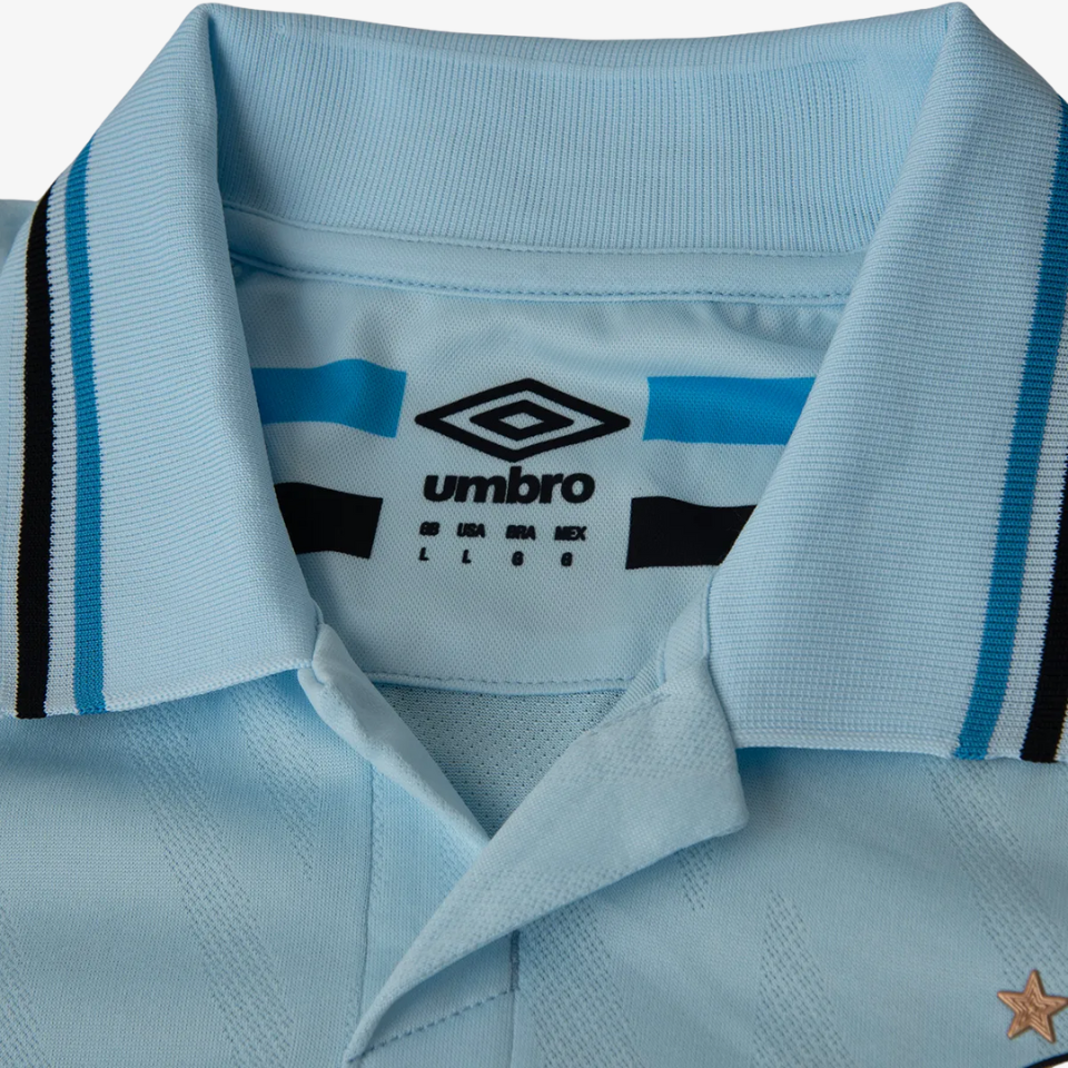 Camisa Umbro Grêmio 2025/26 II Azul Celeste Jogador