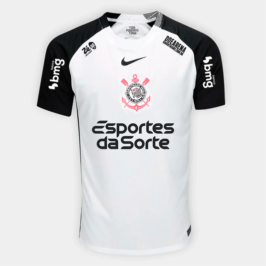 Camisa Nike Corinthians 2025/26 I Torcedor Com Patrocínios