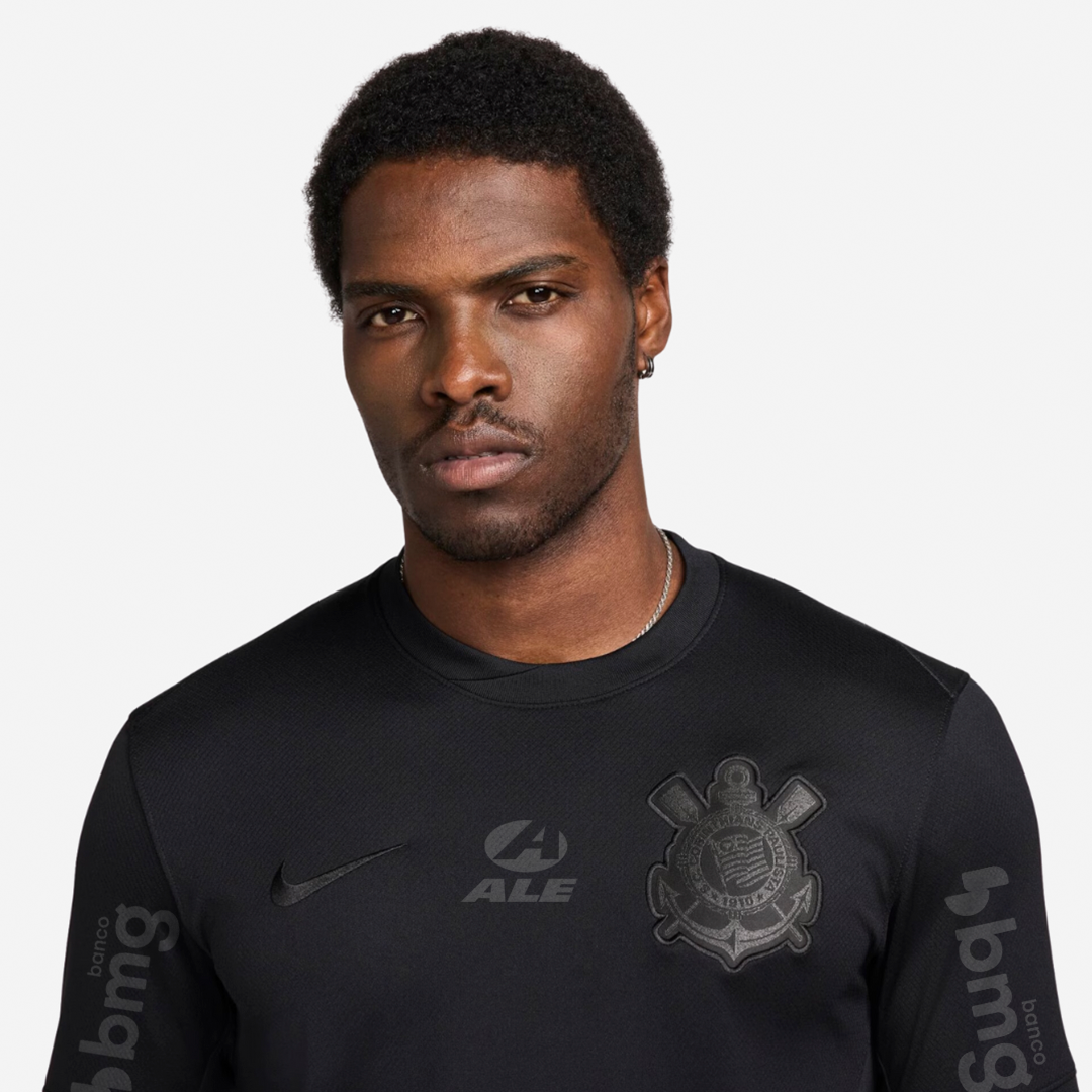 Camisa Nike Corinthians 2024/25 II Torcedor Com Patrocínio - [product_category] | Arquibancada Esportes