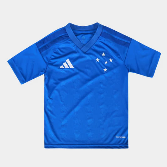 Conjunto Feminino Infantil adidas Cruzeiro 2026/27 I