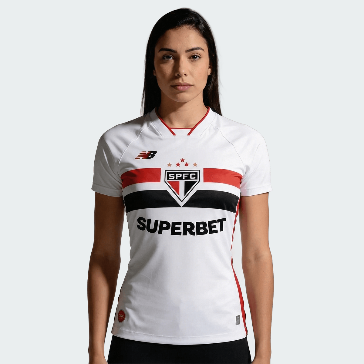 Camisa Feminina New Balance São Paulo 2026/27 I