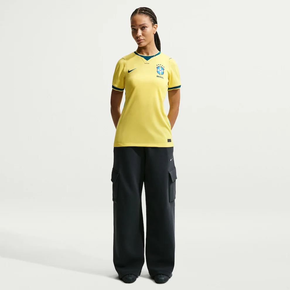 Camisa Brasil I 2026/27 I Versão Torcedor Feminina - Pronta Entrega