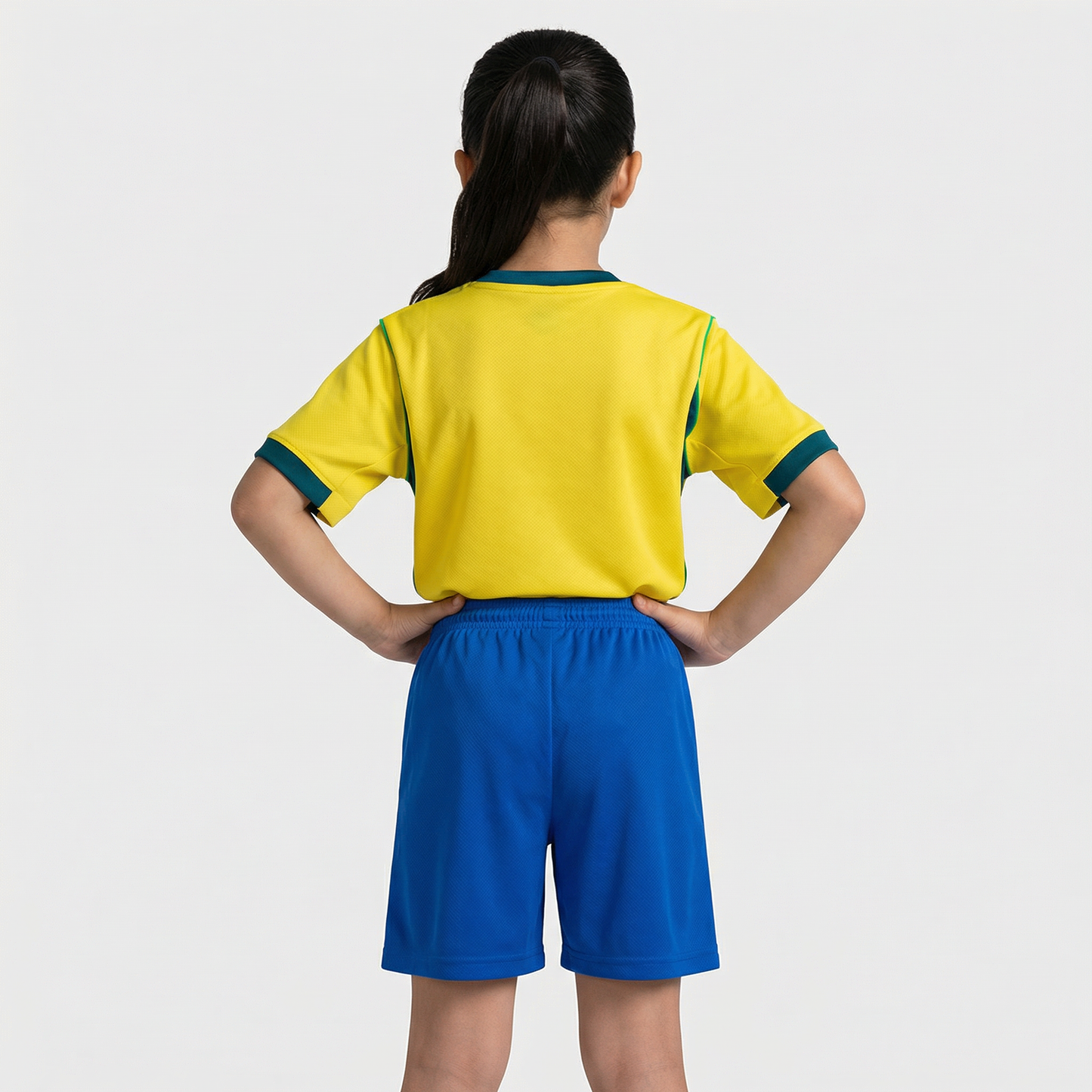Conjunto Infantil Nike Brasil Feminino 2026/2027
