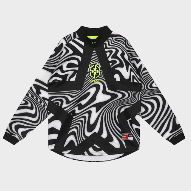 Camisa Seleção Brasileira Goleiro Manga Longa - 26/27 - Torcedor Nike